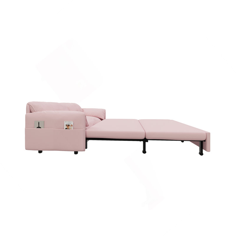 Canapé-lit convertible avec rangement latéral