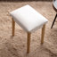 Tabouret de coiffeuse en bois