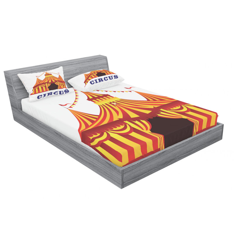 Microfiber Sheet Set, Full Sheet Set with Fitted Sheet