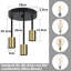 Flavien 3-Light E27 Semi Flush Mount 28cm -891406665-891406662