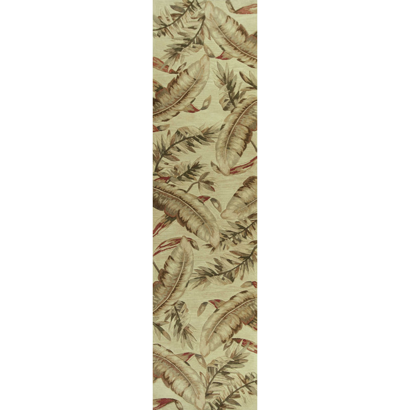 Wool Floral Indoor Rug