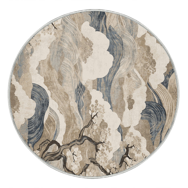 Eternal Petals Rug, Round 3'