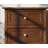 Lublin Cappuccino 3 Drawers Nightstand-381425089