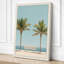Palms and Bench Coastal - Wrapped Canvas-1155498329-1155498321