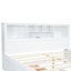 Lit plateforme très grand avec tiroirs et tiroirs - rangement blanc Gracefulness-121098409