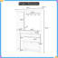 Entryway Hall Tree - 4-in-1 Shoe Cabinet, Mirror, Coat Rack & Bench