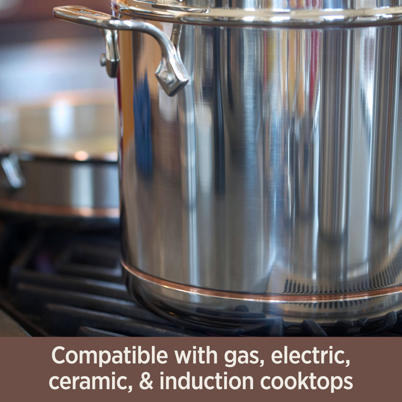 All-Clad Copper Core 10 Piece Cookware Set
