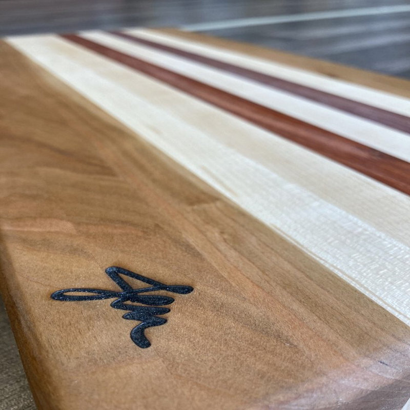 Planche à découper en bois naturel
