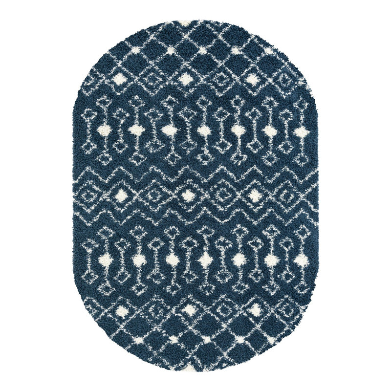 Tapis Enchantee, Ovale 7 pi 1 po x 10 pi