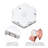 Corrigan Studio 10 Pack Multi-Colour Hexagonal Wall Light Panels Touch Sensitive Magnetic LED Splicing Hex Light Modular Quantum Lamp DIY Bedroom Home Office Hotel Bar-351493037