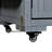 60" Rolling Outdoor Kitchen Island With Stainless Steel Top, Wood BBQ Prep Cart With Wine Rack & Drawers-933018870