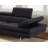 Antalya 2 - Piece Upholstered  Black Sectional-95377991