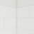 DreamLine DreamStone 42 in. D x 62 in. W x 84 in. H Shower Wall Kit in White Traditional Subway