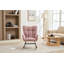 Chaise berçante rembourrée Modern-990239983