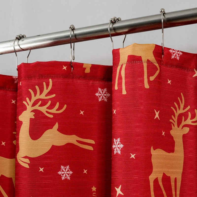 Rideau de douche Christmas Golden
