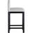 Conrad Letcher Linen Textured Fabric Counter Stool-1357421430