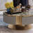 High-end light luxury design sense coffee table