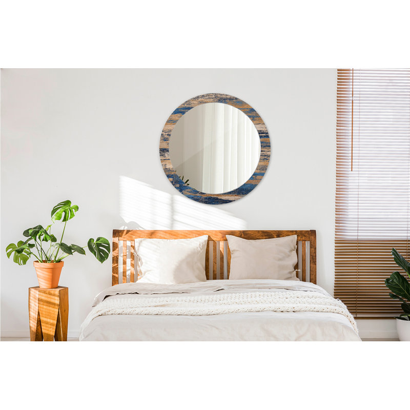 Huldar Glass Flat Wall Mirror