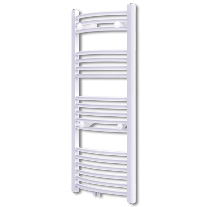 Warm Water Vertical Heated Towel Rail, 116cm H x 60cm W