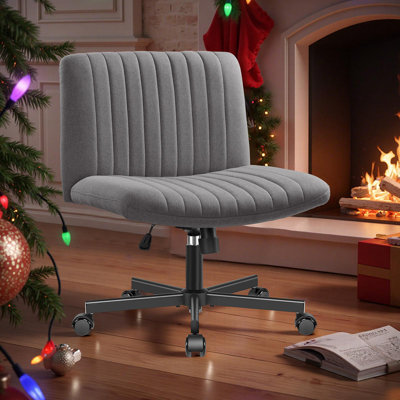 Wheeled Wide Seat Leisure Office Chair