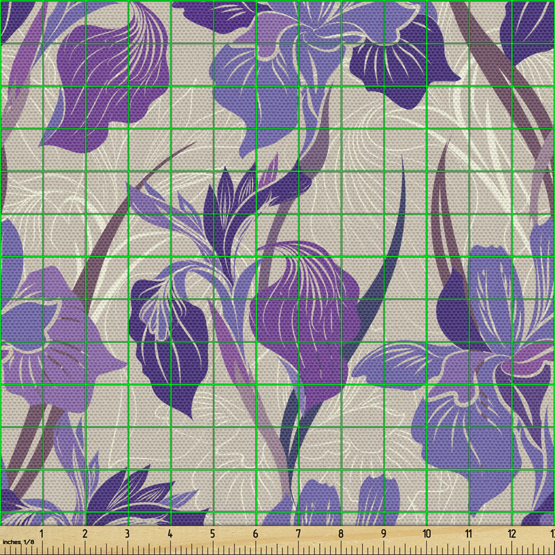 Chastyn Blooming Violet Multi-purpose Fabric