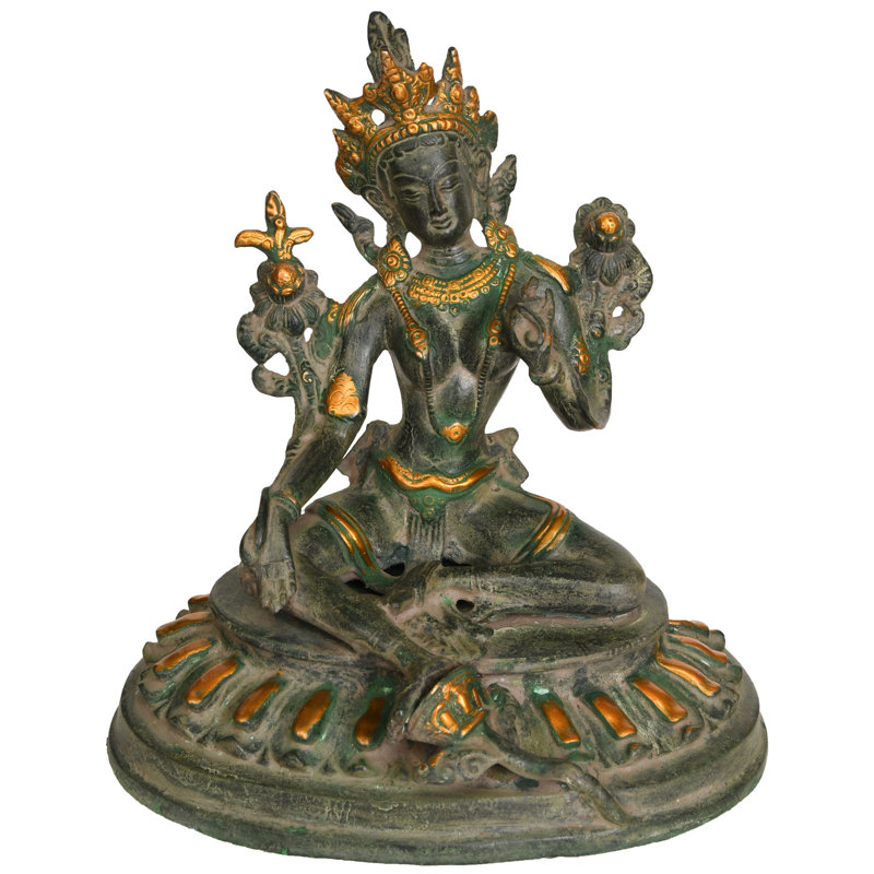 Figurine de déesse bouddhiste tibétaine Tara