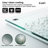 44-49" W x 76" H Frameless Single Pivot Shower Door with Clear Tempered Glass, Shatter-Resistant Film & Installation Hole Locator-129041575