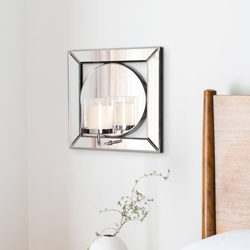 Wood Wall Mirror