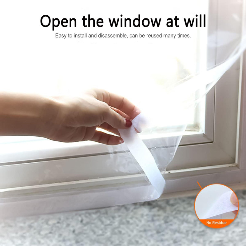 The hook & loop fastener Thermal Screen Is Easy To Install And Can Be Used In All Seasons Without Drilling Holes.