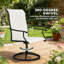 Ensemble de 2 chaises d'extérieur, chaises pivotantes-532492365