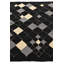 Tapis noir Noor