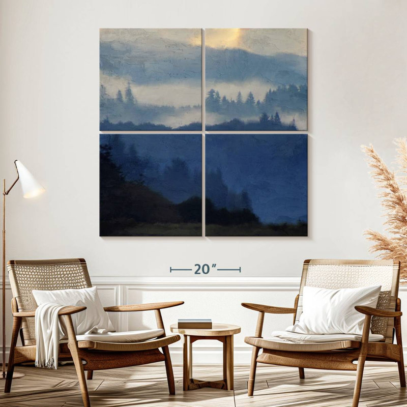 Alvord Mountain Range, 57" H x 57" W