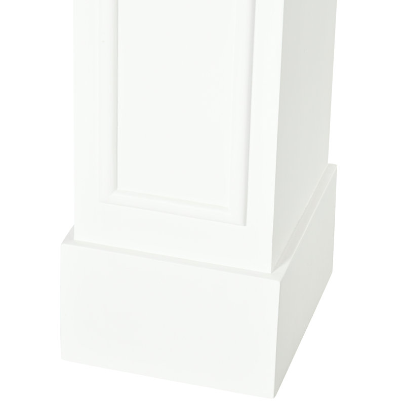 Cheminée moderne blanche, largeur intérieure de 74 cm, design décoratif, étagère de présentation de 115 cm de large, facile à nettoyer, escamotable, ornement intérieur blanc électrique, facile à nettoyer, à balayer et à incliner.