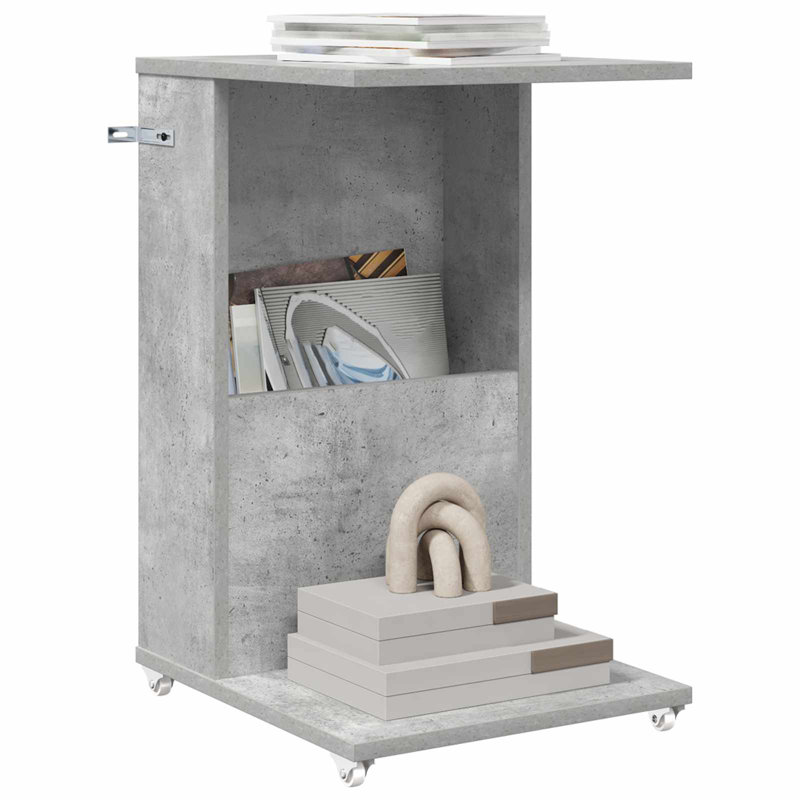 End Table, Concrete Grey