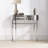 Berislav 33.46'' Glass Top Console Table