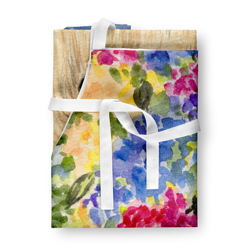 No Pattern Bib Apron