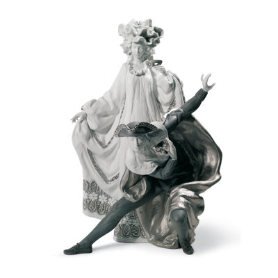 Venetian Carnival Couple Statue