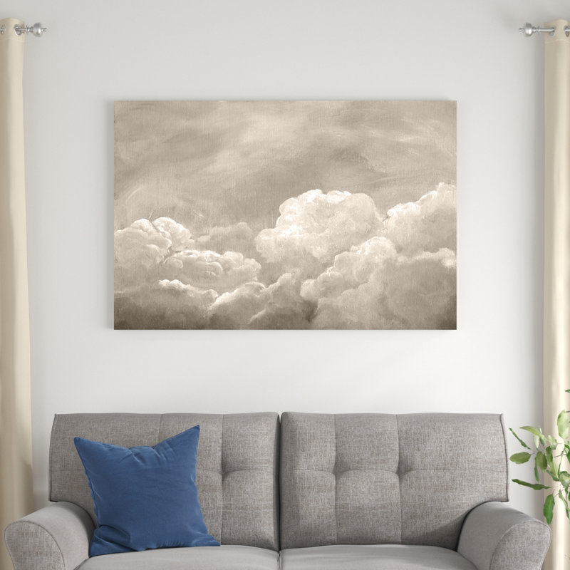 " Painted Clouds I ", 32" H x 48" W x 1.25" D