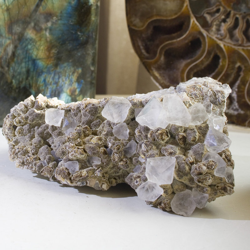 Quartz on Mica