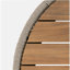 Table basse pour l'extérieur en corde de rotin et bois d'acacia-1110564570