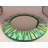 Zorigs Mosaic Mirror, Wall Art Décor – Handcrafted Decorative Wall Mirror, Green, Blue, Tan, and White Mosaic 24” Round Mirror for Hallway, Bedroom, Bathroom, Living Room-1697818267