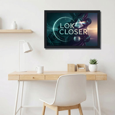 Art mural sur toile Futuristic Prism