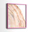 Rose Quartz I - impression encadrée de qualité supérieure - prête à être accrochée - aucun clou requis - aucun clou requis-483954659-483954661