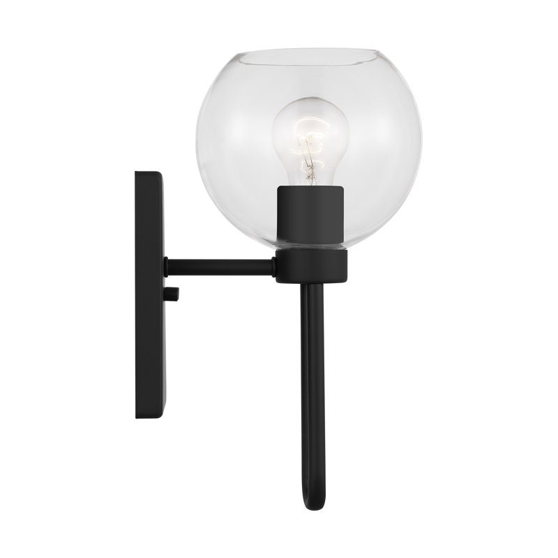 1 - Light Bath Sconce, Midnight Black