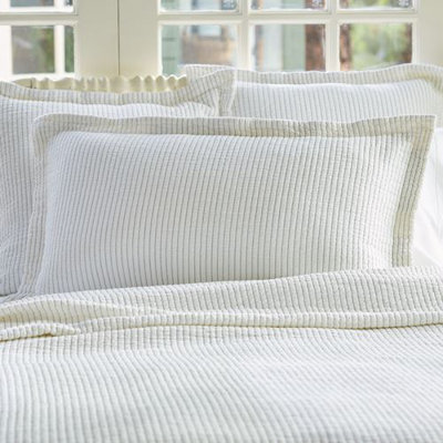 Hudson Stripe Cotton Blend No Sham Set