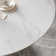 Suzzie Modern Sintered Stone Round Dining Table for 4-6 with Pedestal Base, Pre-Assembly