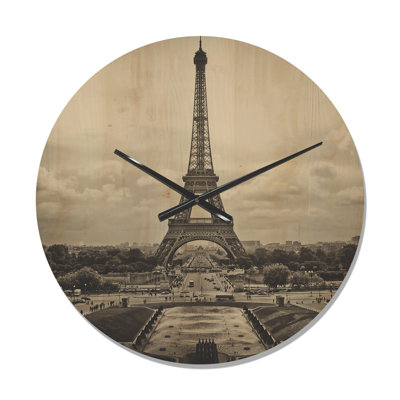 Solid Wood Wall Clock
