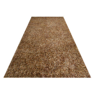 Funny Solid Colour Hand Woven Area Rug