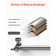 Shower Head Extension Arm Extender 16 in Adjustable Angle Height G1/2 Universal