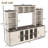 Farmhouse 88"W Entertainment Center With Charging Station-1707955829